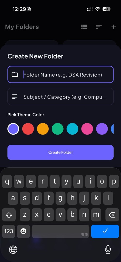 Create Folder