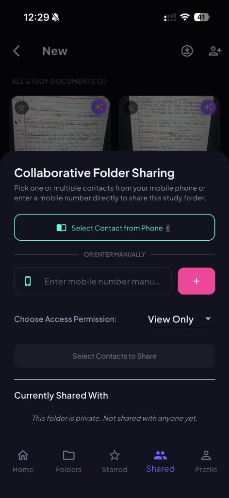 Group Sharing